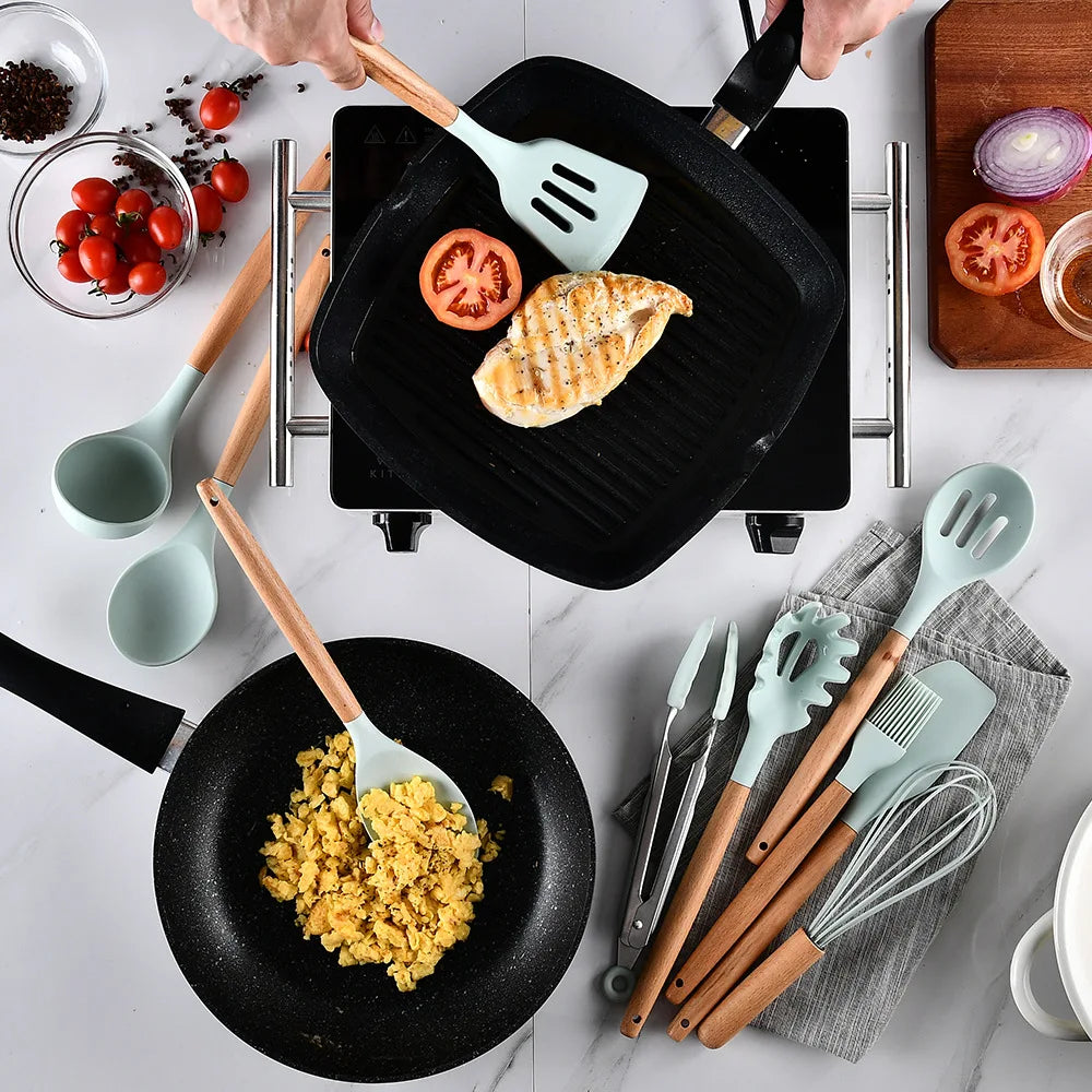 EcoCook Silicone Utensil Set